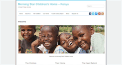 Desktop Screenshot of morningstarkenya.org