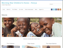 Tablet Screenshot of morningstarkenya.org